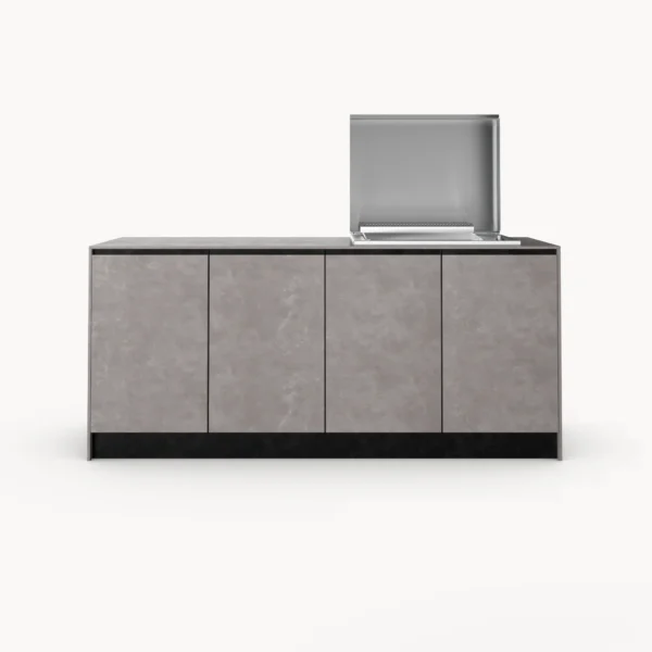 Pinède <br />Cuisine d'extérieur avec plancha encastrée – Image 1