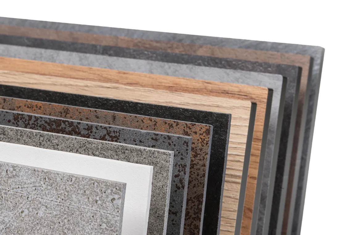 coffret échantillon cuisinedété compact céramique façade porte plan de travail