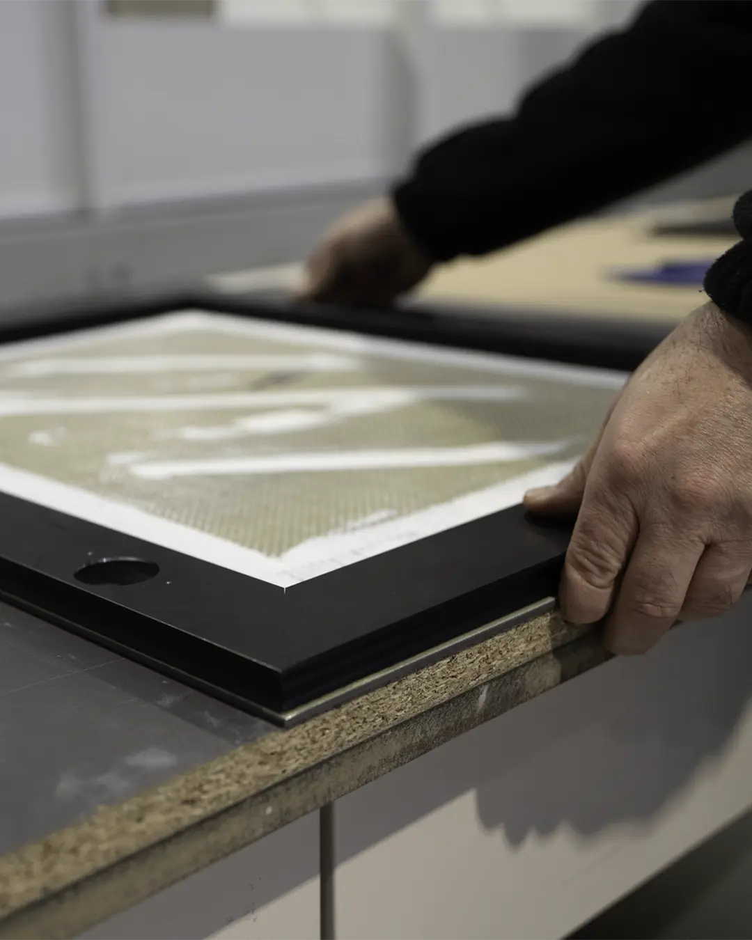 application façade porte cuisine aluminium céramique cuisinedété