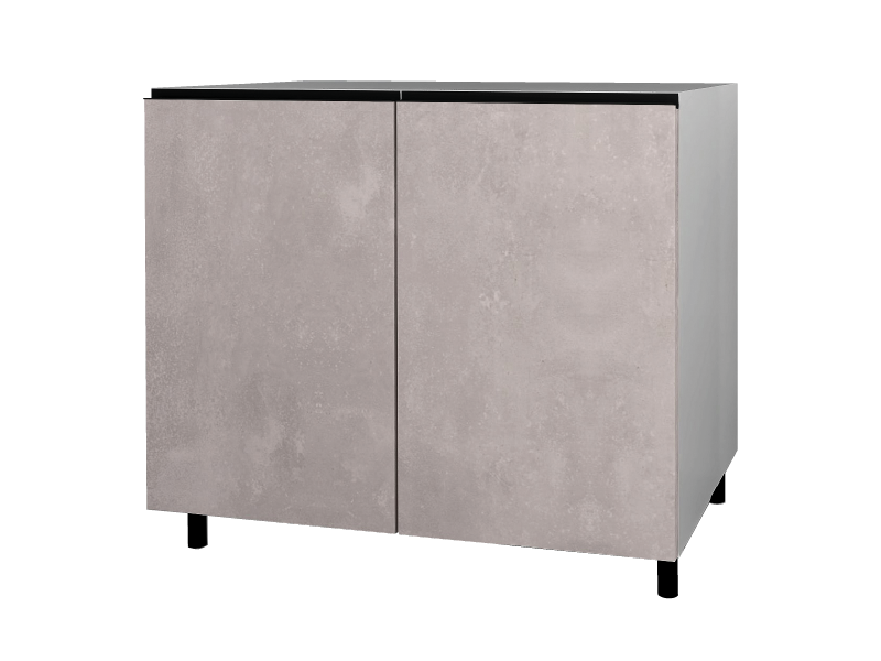 meuble-caisson-cuisine-exterieure-bas-2-portes meuble bas caisson cuisine extérieure 2 portes placard rangement