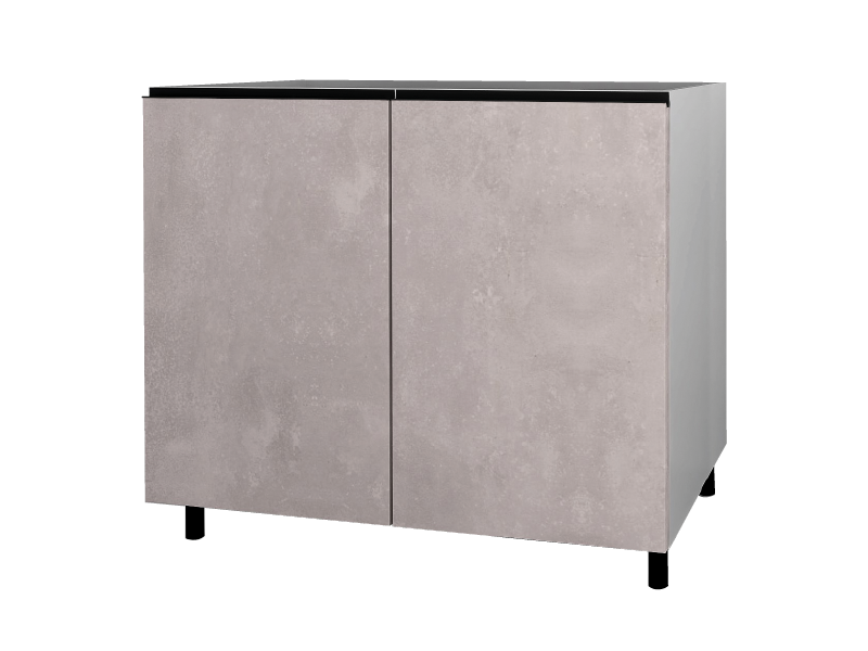 meuble-caisson-cuisine-exterieure-bas-sous-evier-cuisson-2-portes meuble bas caisson cuisine extérieure sous évier cuisson 2 portes placard rangement